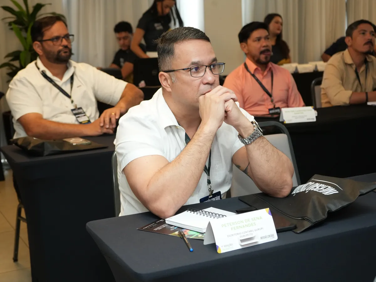 Profissionais de contabilidade no evento CASI Palmas Tocantins